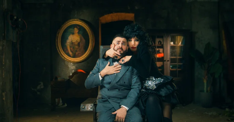 Семейная пара зомби музыкальный взрыв от Бриллиант Дадашовой и Мурада Арифа (ВИДЕО, ФОТО)