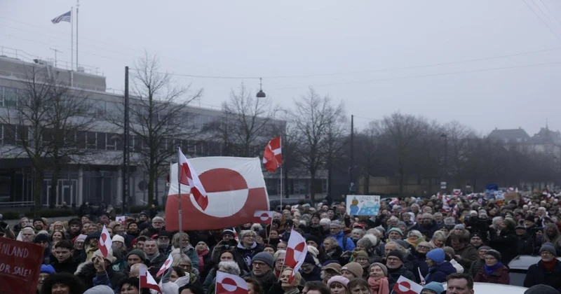 Тысячи людей вышли на митинг в Дании против захвата США Гренландии