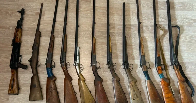 Незаконное оружие продолжает изыматься в Баку и регионах