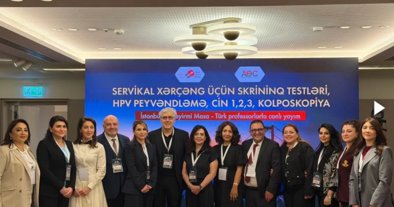 “Servikal xərçəng” üzrə beynəlxalq tədbir keçirilib