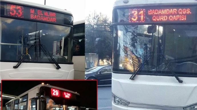 Sakinlər bu marşrutlardan ŞİKAYƏTÇİDİR: Köhnə avtobuslar və yorucu intervallar