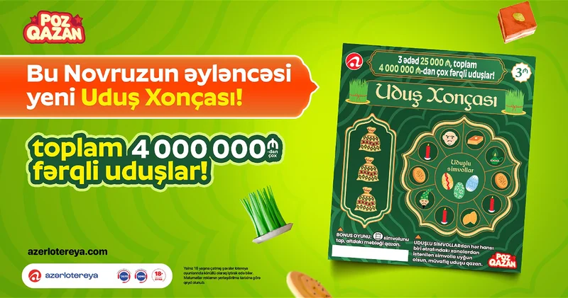 К Новрузу в продажу поступила новая лотерея Uduş xonçası