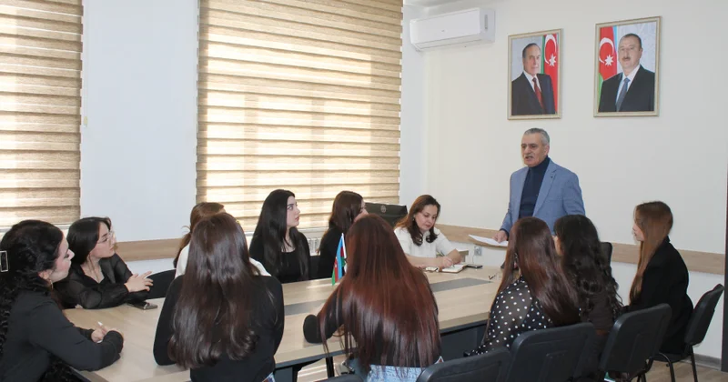 BDU tələbələri mədəni irsin qorunması və rəqəmsallaşdırılması mövzusunda maarifləndirilib