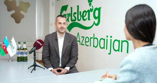 Carlsberg Azerbaijan ın yeni baş direktoru Krasimir Lazarov: Azərbaycanda gördüyümüz işlərdən qürur duyuruq