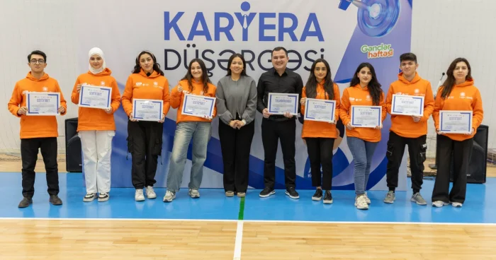 “Könüllülərin Karyera düşərgəsi” yekunlaşıb