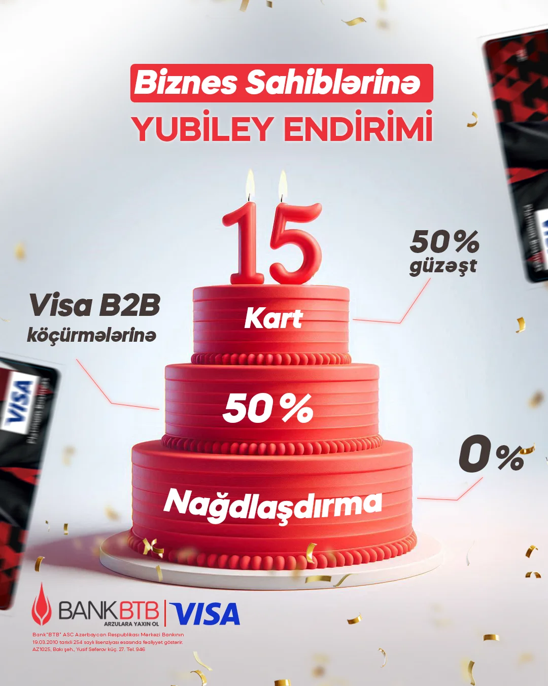 Bank BTB biznes sahiblərinə əhəmiyyətli güzəştlər təklif edir