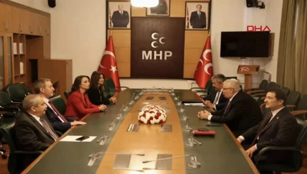 DEM heyətinin MHP də Baxçalısız görüşü