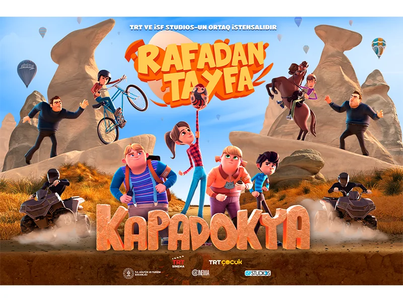 Əsrarəngiz “Rafadan Tayfa: Kapadokya” macərası yalnız “CineMastercard” da!