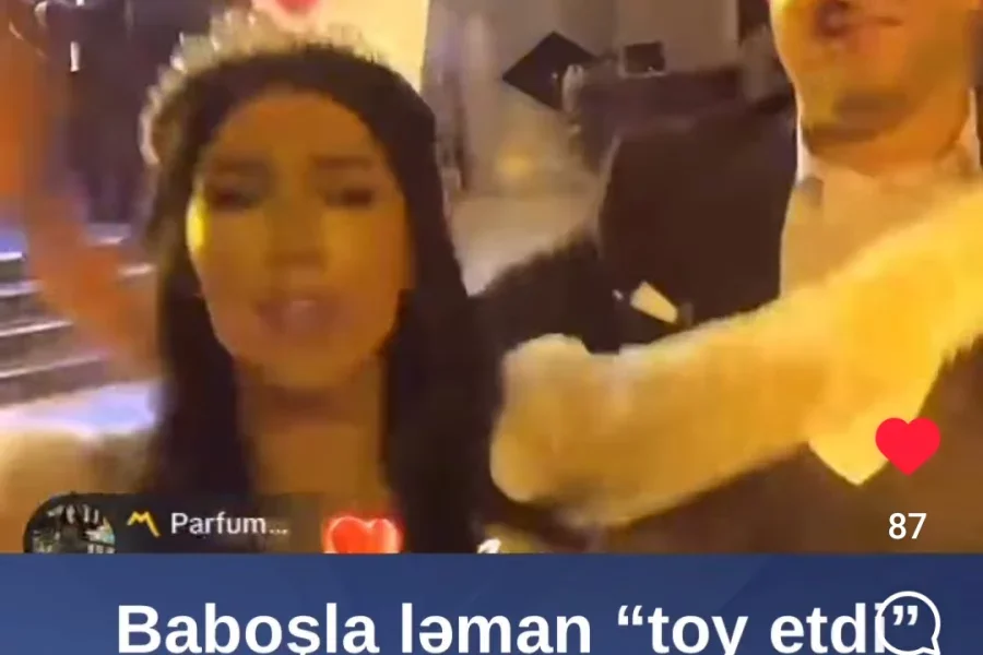 Baboşla Ləman TOY ETDİ VİDEO