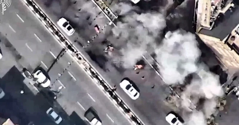 IDF “Bəsic”ə aid məntəqələri belə vurdu Video