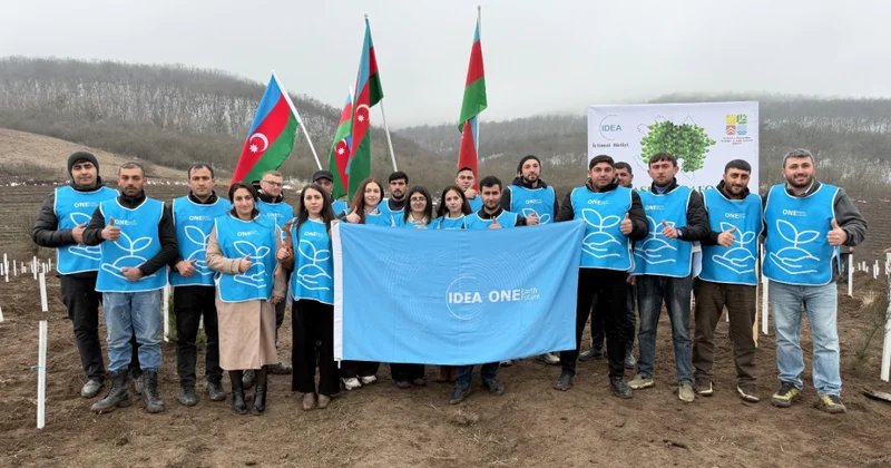 IDEA könüllülərinin iştirakı ilə Tovuzda və Goranboyda 2000 dən çox ağac əkilib
