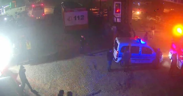 Polis yanğın baş vermiş ərazidə nəzarəti gücləndirdi FOTOLAR