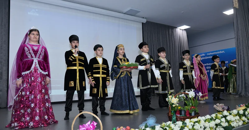 Məktəbdə bayram ovqatı: torpaq oyanır, dəyərlər yaşayır