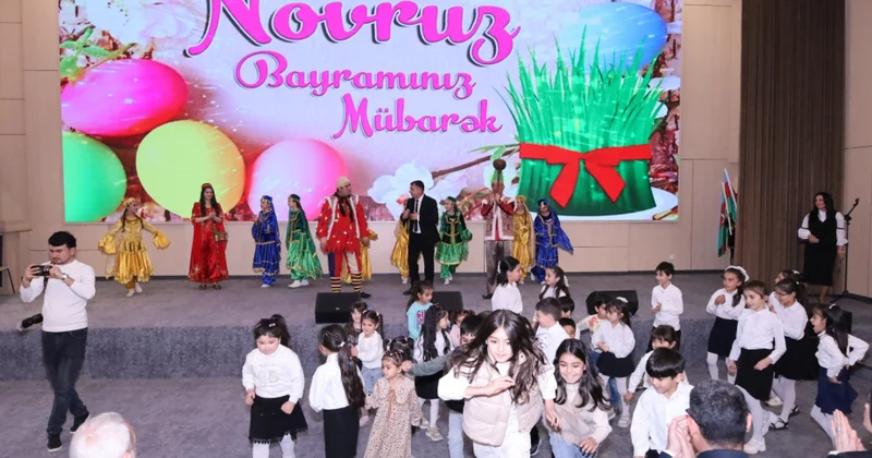 Füzulidə bayram coşqusu: Mirzə Uluqbəy adına məktəbdə İlaxır çərşənbə təntənəsi