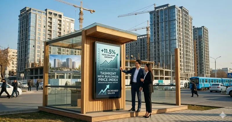 В столице Узбекистана подорожали новостройки