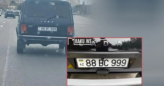 Maşınlar üçün 88 saylı yeni avtomobil nömrələri istifadəyə verildi