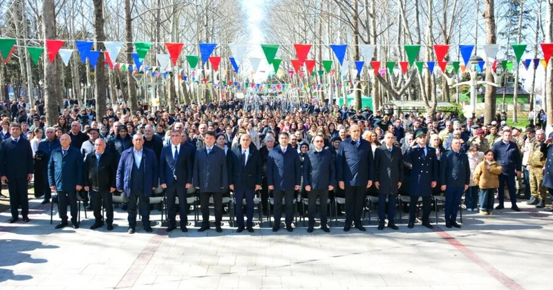 Ağstafada Novruz bayramı qeyd olundu FOTOLAR
