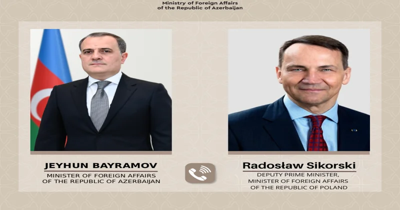 Polşa XİN rəhbəri Ceyhun Bayramova zəng vurub, İrandan təxliyəyə görə Azərbaycana təşəkkür edib
