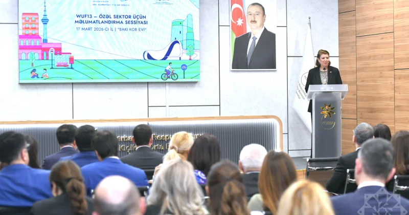 Özəl sektorun nümayəndələrinə WUF13 ün biznes üçün yaratdığı imkanlar təqdim olunub