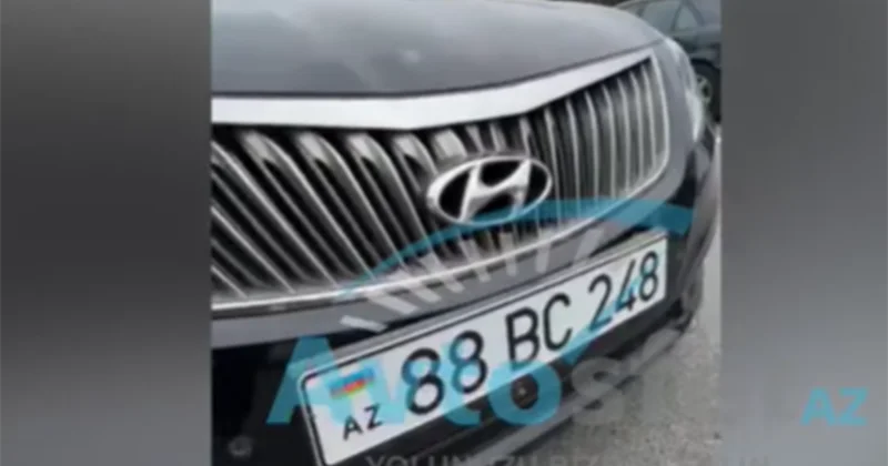 Bakıdakı maşınlara “88”lə başlayan yeni nömrələr verilir Foto