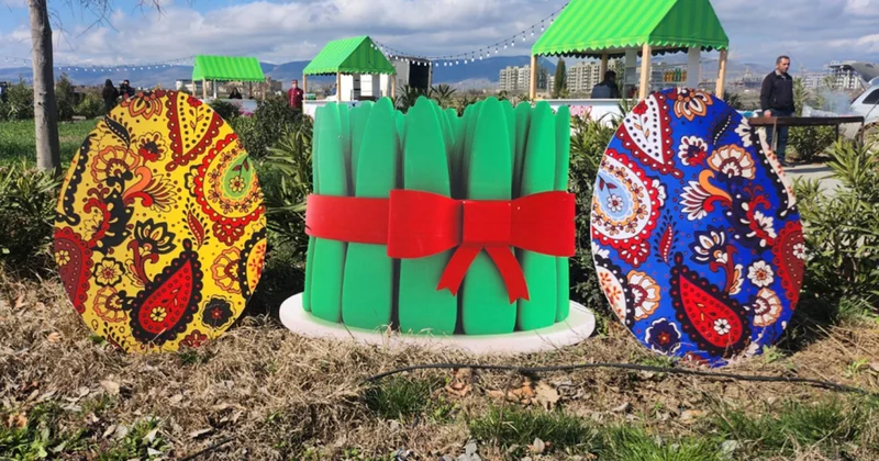 Ağdamda Novruz yarmarkası təşkil edilib Fotolar
