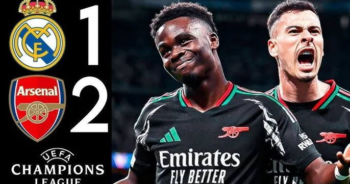 Arsenal Bernabeu nu da fəth etdi