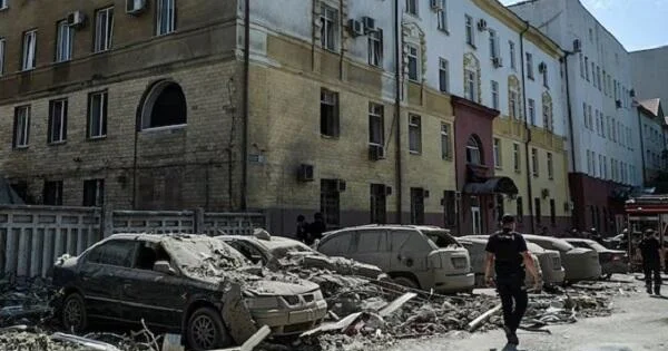 Ukrayna Rusiyaya kütləvi hava hücumu həyata keçirdi