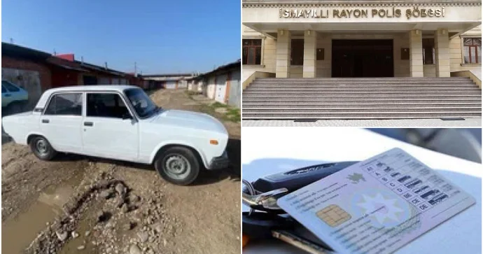 İsmayıllıda narkotik çəkib qayda pozan sürücü vəsiqəsiz qaldı, 800 manat cərimələndi FOTO