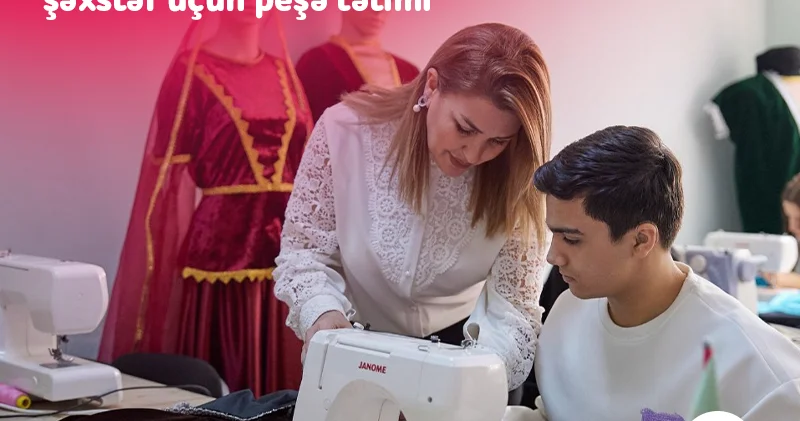 “Nar” nitq və eşitmə məhdudiyyətli şəxslər üçün yeni peşə təliminə başlayıb