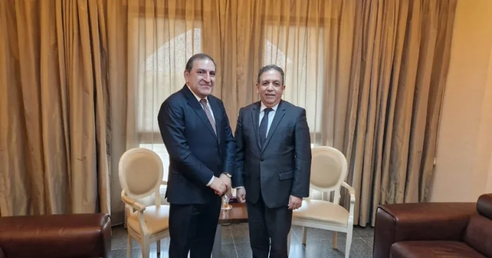 Azərbaycan səfiri Əlcəzair XİN in idarə rəhbəri ilə görüşüb