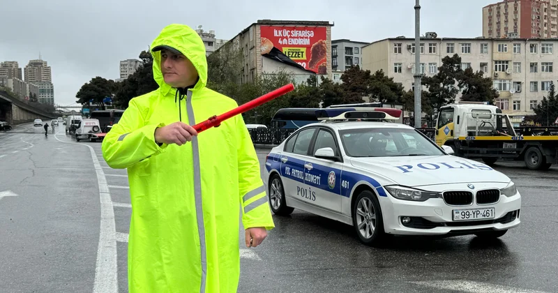Polis tərəfindən günboyu fasiləsiz xidmət davam etdirilib Video