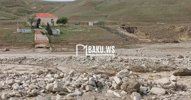 Mikayıl Müşfiqin ev muzeyinə gedən yeganə körpünü SEL APARDI