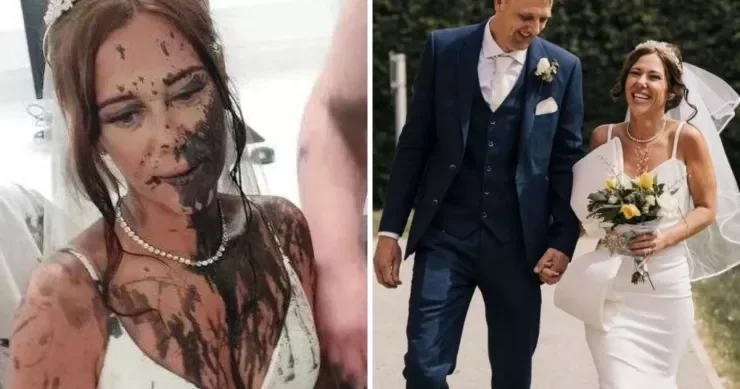 Baldızın toy günü gəlindən intiqamı Boya tökdü və...