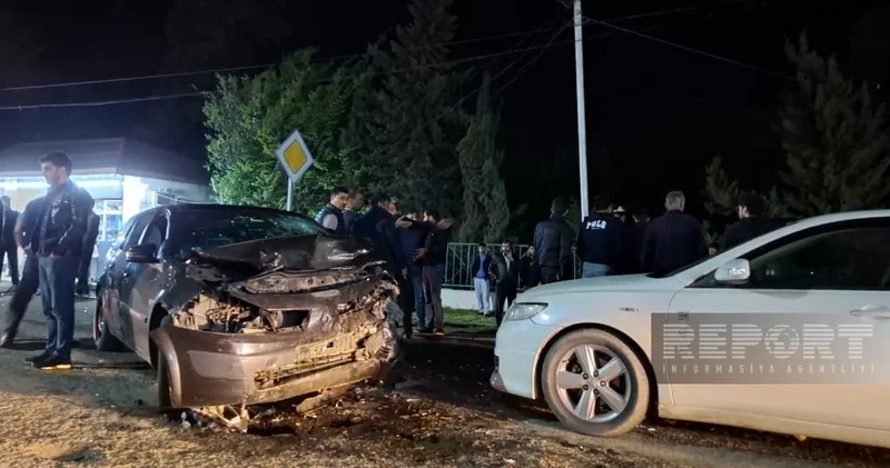 В массовом ДТП в Лянкяране пострадали семь человек