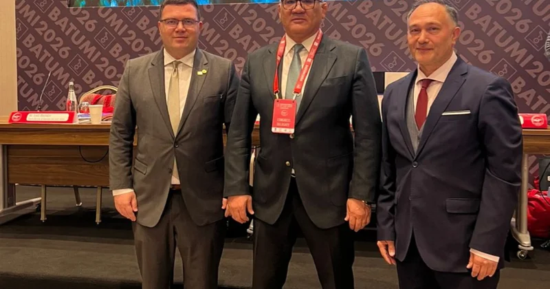 AAF rəsmisi Ağırlıqqaldırma üzrə Avropa Federasiyasının konqresinə qatılıb FOTO