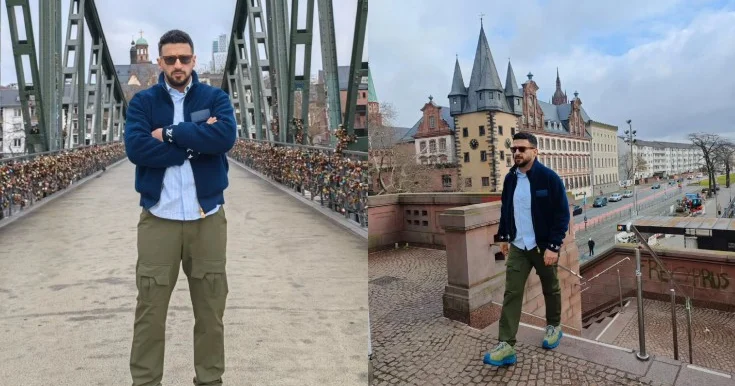 Abbas Bağırov Frankfurtda Fotolar