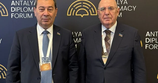 Əhliman Əmiraslanov və Səməd Seyidov Antalya Diplomatiya Forumunda FOTOLAR