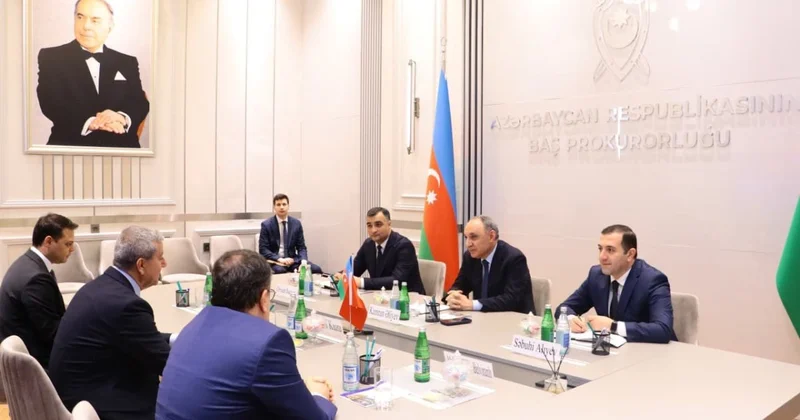 Kamran Əliyev Yusuf Kuzunu qəbul etdi FOTOLAR