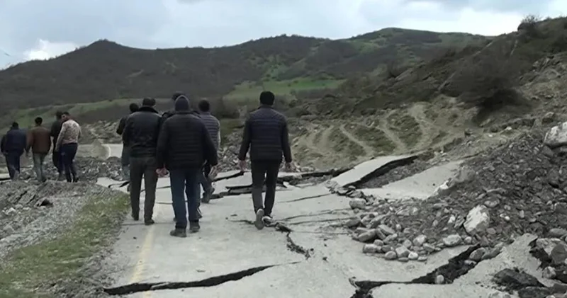 Bu kəndə getmək mümkün deyil Vəziyyət ağırlaşır
