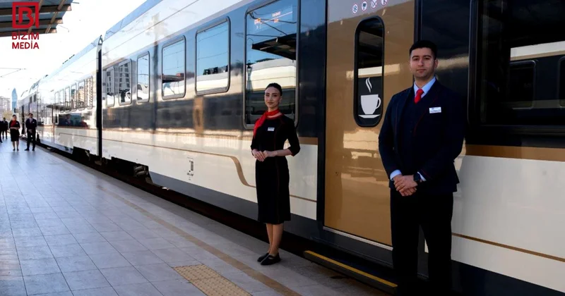 Bakıdan Kürdəmirə rəmzi qatar yola düşüb FOTO