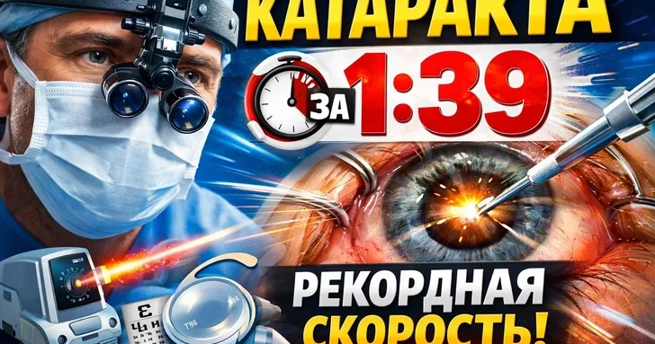 В Баку провели операцию по удалению катаракты за рекордные 1 минуту 39 секунд