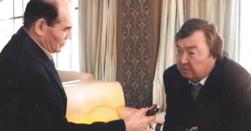Oljas Süleymenov: Nə olsun ki, Çingiz ölüb, Anar var, Əkrəm Əylisli var... Müsahibə