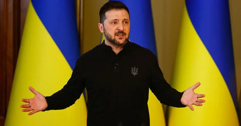 Zelenski Kanada və İsveçrə rəsmilərini Rusiyaya sanksiyaları gücləndirməyə çağırdı