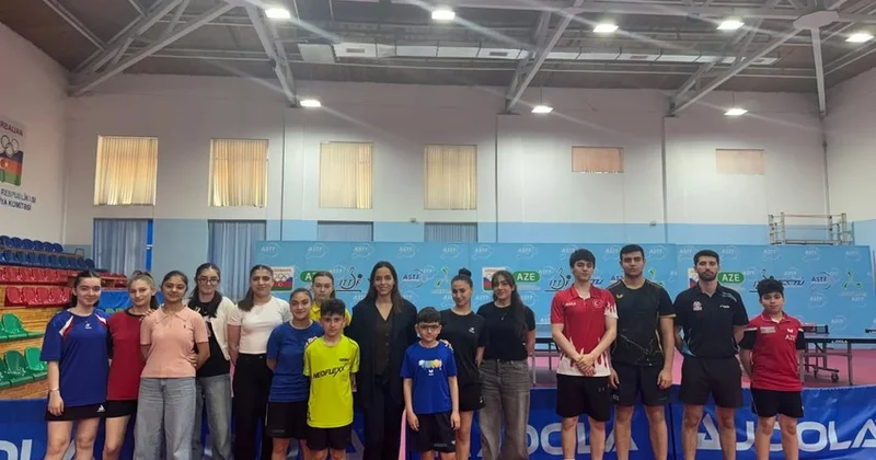 AMADA stolüstü tennisçilər üçün seminar təşkil etdi
