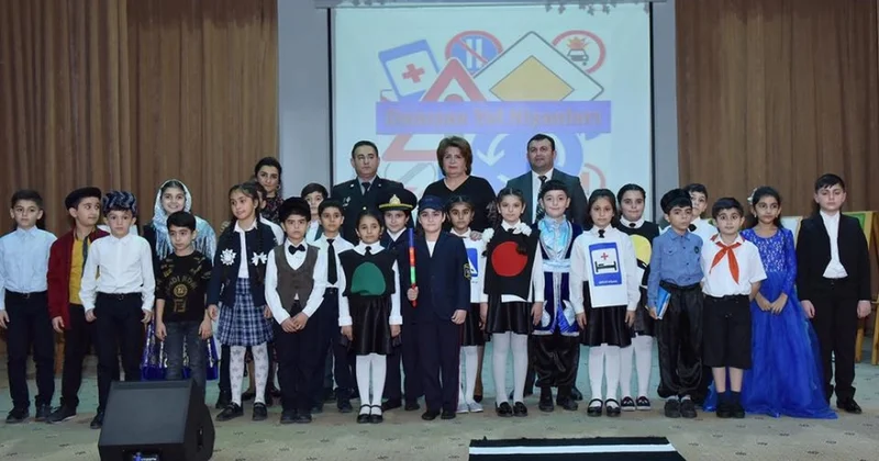 Təhsil müəssisələrində yol hərəkəti təhlükəsizliyinin təşviqi davam etdirilir