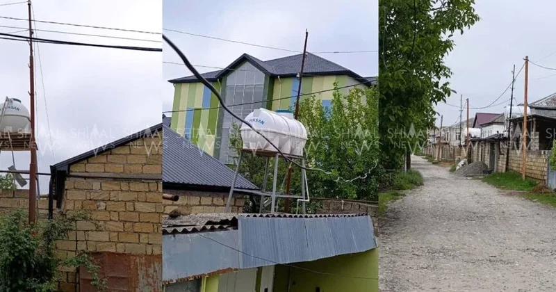 Qubada elektrik xətləri vətəndaşı “boğaza yığıb”
