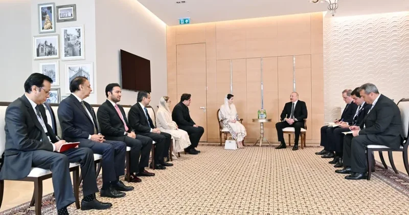 Prezident İlham Əliyev bir sıra dövlət və hökumət rəhbərlərini qəbul edib