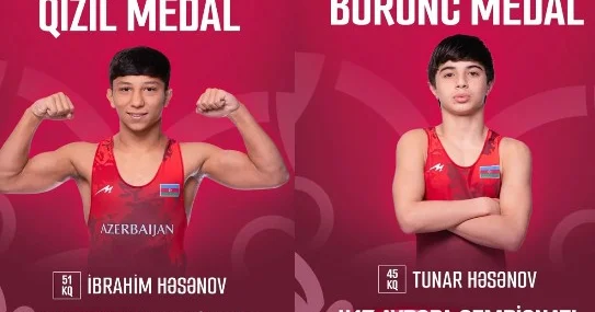 İbrahim Avropa çempionu olub, Tunar bürünc medal qazanıb