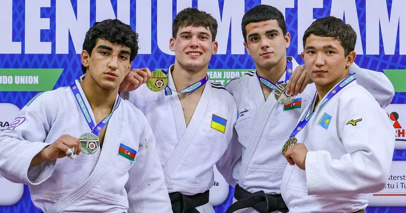 Сборная Азербайджана по дзюдо стала первой на Кубке Европы