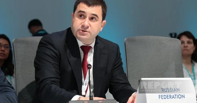 Rusiya WUF13 də şəhərlərin dayanıqlı inkişafına sadiqliyini bəyan edib